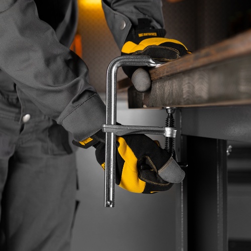 Струбцина F-образная, 80x150мм, кованая Denzel фото 8