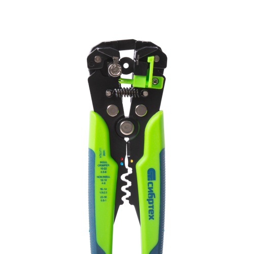 Щипцы для зачистки электропроводов, функция обрезания проводов Сибртех фото 3