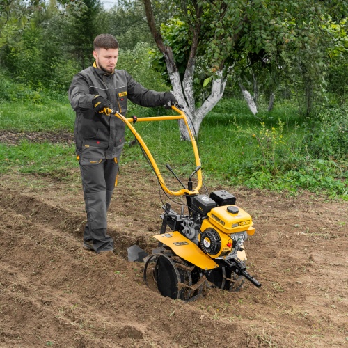 Мотоблок DPT-170S, 7 л.с., ремен.сцеп, фрез 3х4, ШОМ, передачи 2В/1Н Denzel фото 30