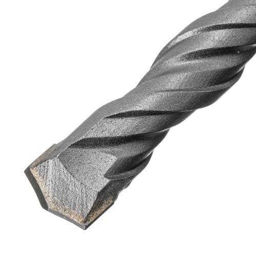 Бур по бетону, двойная спираль, три пылеотводящие кромки, 10 x 210 мм DENZEL фото 3