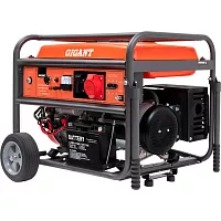 Бензиновый трехфазный генератор Gigant (7 кВт; эл.стартер; ATS; колёса и ручки) GGL-7000ЕS-3