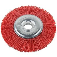 Корщетка-колесо Fit Профи 38791 нейлоновая 100 мм