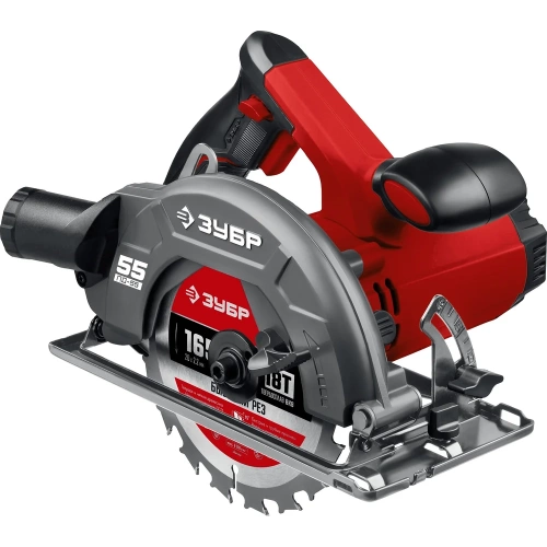Дисковая циркулярная пила ЗУБР диск 165 мм, 1300 Вт ПД-55