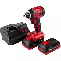 Аккумуляторный ударный шуруповерт MIGHTY SEVEN 18 В, 4 предмета, кейс DS-203S