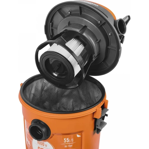 Строительный пылесос  с шлангом DAEWOO 4 м DAVC 2516S фото 6