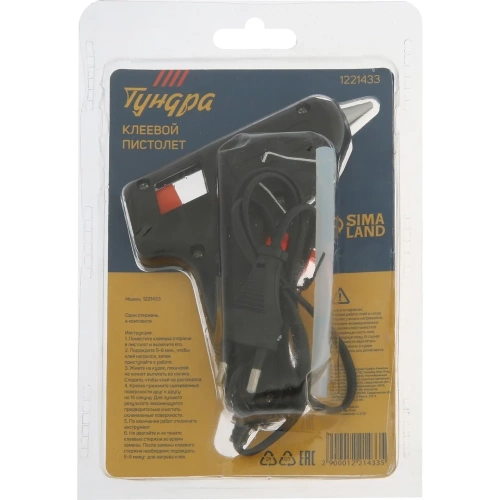 ТУНДРА Клеевой пистолет , 20 Вт, 220 В, 7 мм ТУНДРА (5786) 1221433 фото 9 ТУНДРА Клеевой пистолет , 20 Вт, 220 В, 7 мм ТУНДРА (5786) 1221433 фото 9