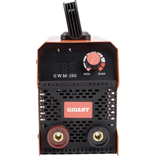 Инверторный сварочный аппарат (190 А; дисплей; кабель 2.5+1.5 м) Gigant GWM-190 фото 9 Инверторный сварочный аппарат (190 А; дисплей; кабель 2.5+1.5 м) Gigant GWM-190 фото 9