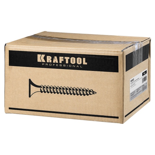 Саморез по дереву Kraftool СГД 3005-55 для гипсокартона 3,5х55 мм 2700 шт фото 3