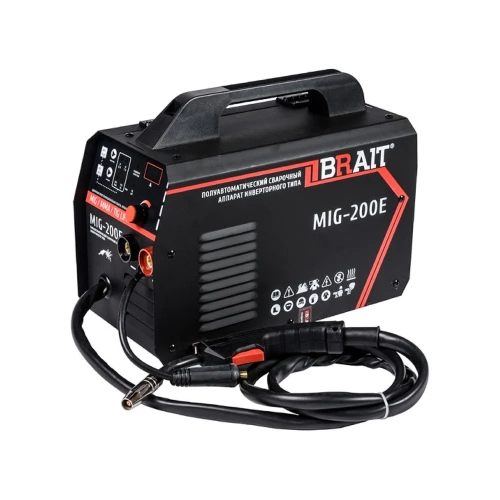 Сварочный инвертор полуавтомат BRAIT MIG-200E 18.01.021.043 Сварочный инвертор полуавтомат BRAIT MIG-200E 18.01.021.043
