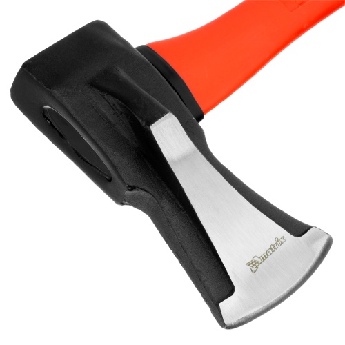 Топор-колун с клиновидным полотном 2000 г, фибергласовое обрезиненное топорище 700 мм Matrix фото 3