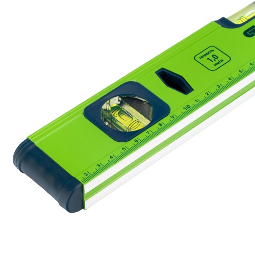 Уровень алюминиевый УС-1, 0-400, фрезерованный, 3 глазка, 400 мм Сибртех фото 4