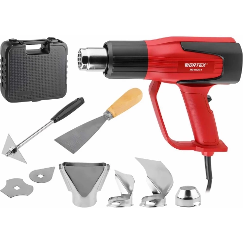 Строительный фен WORTEX термовоздуходувка HG 6020-1 0334327 Строительный фен WORTEX термовоздуходувка HG 6020-1 0334327