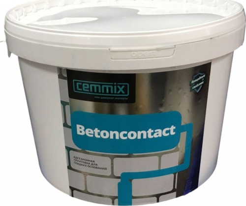 Грунтовка Cemmix Betoncontact Адгезионная 10 л