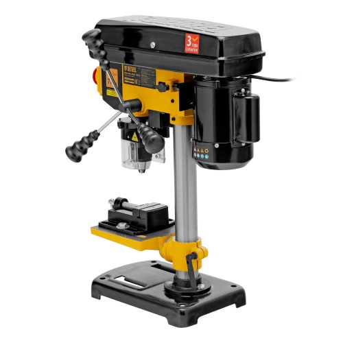 Станок сверлильный DDM-350L, 350 Вт, 13 мм, 5 ск., лазер, настольный Denzel фото 4
