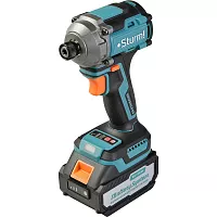 Винтоверт ударный Sturm б/щ, 18В, 1BatterySystem, 250Нм, 1/4, 1x4.0Ач, кейс CD250H