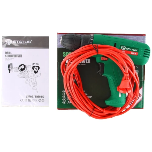 Дрель-шуруповерт STATUS SD-300 2220501 фото 6 Дрель-шуруповерт STATUS SD-300 2220501 фото 6