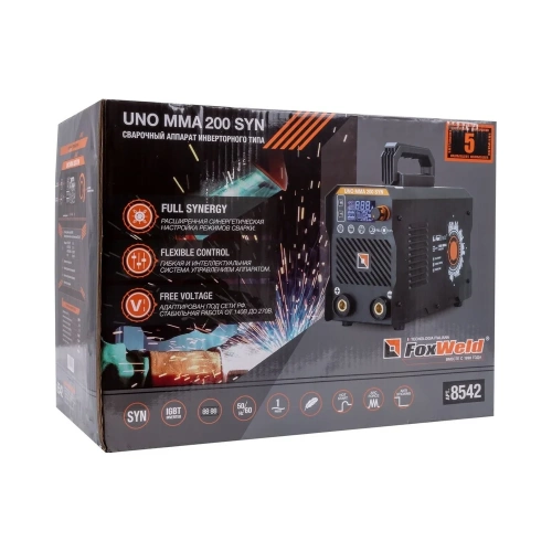 Сварочный аппарат Foxweld UNO MMA 200 SYN 8542 фото 10