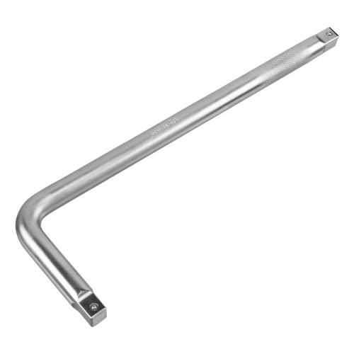 Вороток Г-образный, 450*150 мм, квадрат 3/4", CrV, матовый хром Denzel Вороток Г-образный, 450*150 мм, квадрат 3/4", CrV, матовый хром Denzel