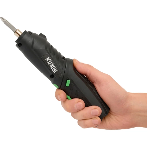 Аккумуляторная отвертка WORTEN 4В, 1АКБ, 1,3 Ач, с набором бит 31 предмет КА-90000327 фото 9