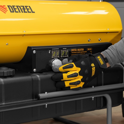 Дизельная тепловая пушка DHG-50, 50 кВт, 1100 м3/ч, прямой нагрев Denzel фото 18