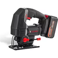 Лобзик аккумуляторный RUNTEC TECHNIC 20В, 2x4Ач, 700Вт RT-SJ700T