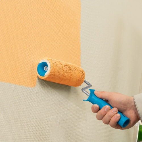 Валик сменный для внутренних работ синтетический, 180 мм, ворс 12 мм, D 48 мм, D ручки 8 мм, полиакрил Matrix фото 6