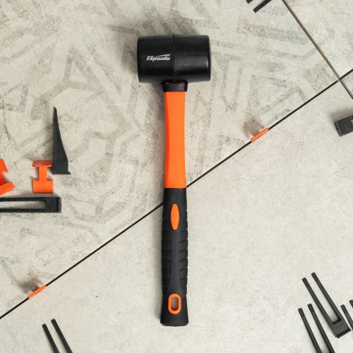 Киянка резиновая, 225 г, черная резина, фибергласовая рукоятка Sparta фото 9 Киянка резиновая, 225 г, черная резина, фибергласовая рукоятка Sparta фото 9