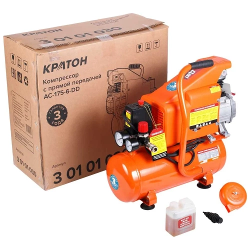 Компрессор с прямой передачей Кратон AC-175-6-DD 3 01 01 030 фото 11 Компрессор с прямой передачей Кратон AC-175-6-DD 3 01 01 030 фото 11