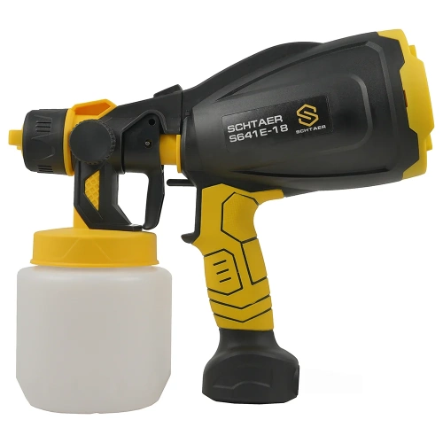 Электрический окрасочной пистолет SCHTAER 220V/50Hz, 650W, сопло 1.8 S641E-18 фото 3