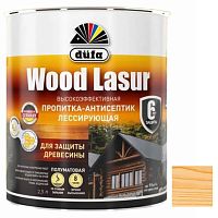 Пропитка лессирующая для защиты древесины Dufa Wood Lazur сосна 2,5 л