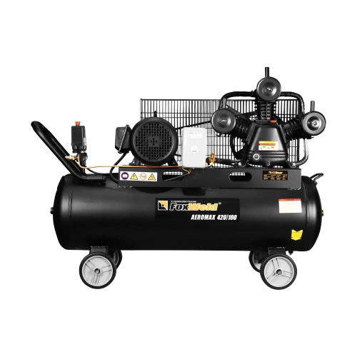 Ременной компрессор Foxweld AEROMAX 420/100 5074 фото 3