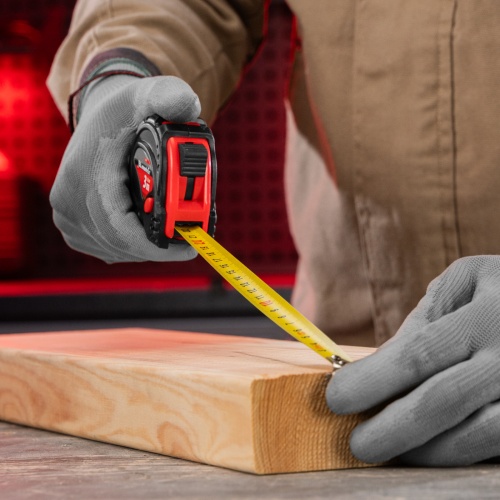 Рулетка Status Magnet 3 fixations,3 м х 16 мм,обрезиненный корпус,зацеп с магнитом Matrix фото 10