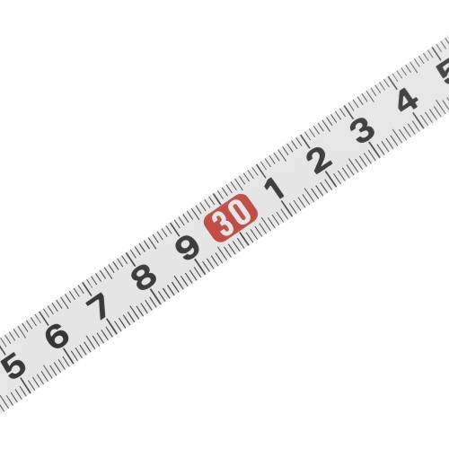 Рулетка геодезическая 50 м х 12,5 мм, закрытый корпус, стальная лента, односторонняя шкала, Pro Matrix фото 6
