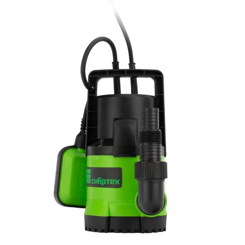 Дренажный насос для чистой воды СДН500-5, 500 Вт, напор 8 м, 8000 л/ч Сибртех фото 2