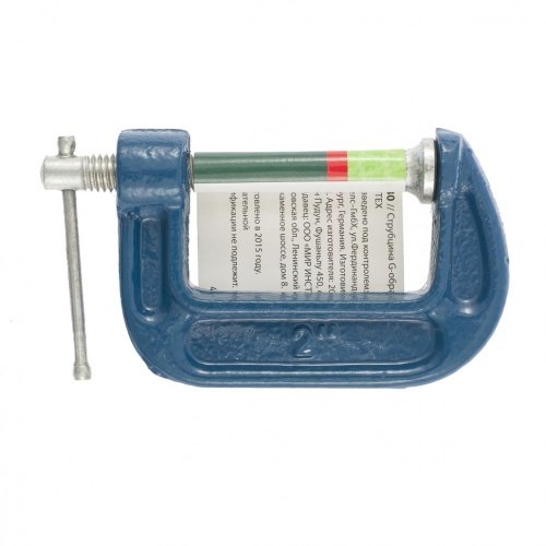 Струбцина G-образная, 50 мм Сибртех фото 2