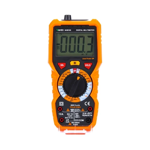 Мультиметр VERDO MH6106 портативный 0,5 проц., 6000 отсчетов с поверкой MH610600-СП