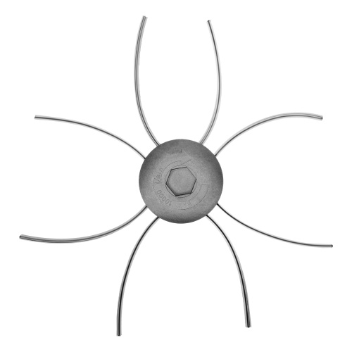 Головка триммерная универсальная, алюминиевый корпус, леска до 4 мм Denzel фото 3 Головка триммерная универсальная, алюминиевый корпус, леска до 4 мм Denzel фото 3