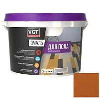 Эмаль для пола VGT Профи ВД-АК-1179 орех желто-коричневая 10 кг
