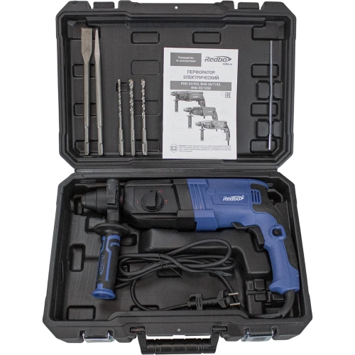 Перфоратор электрический Redbo RHD-32/1650 (1650Вт,SDS-plus, 0-4900 уд/мин, 3.3Дж) 39839 фото 9 Перфоратор электрический Redbo RHD-32/1650 (1650Вт,SDS-plus, 0-4900 уд/мин, 3.3Дж) 39839 фото 9