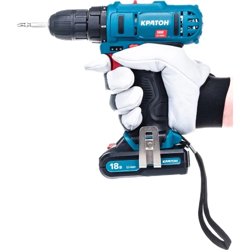 Аккумуляторная дрель-шуруповерт Кратон CDB-18-Li-1,5 3 11 01 060 фото 5 Аккумуляторная дрель-шуруповерт Кратон CDB-18-Li-1,5 3 11 01 060 фото 5