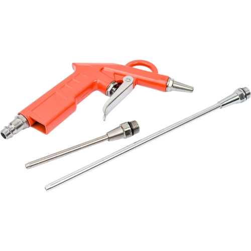 Продувочный пистолет с тремя соплами (длина 200+170+25 мм, расход 200 л/мин) Gigant BG140KIT Продувочный пистолет с тремя соплами (длина 200+170+25 мм, расход 200 л/мин) Gigant BG140KIT