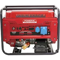 Генератор бензиновый POWERAC 5.5кВт PR6500H2E-ATS