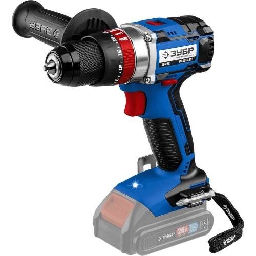 Бесщеточная ударная дрель-шуруповерт ЗУБР Профессионал DBS-201