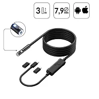 Видеоэндоскоп iCarTool USB для смартфона/планшета, 2 камеры 2Мп (1920x1080), зонд 7.9мм, длина 3м IC-V801-2