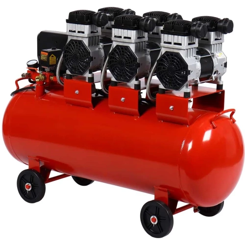 Безмасляный компрессор GTE 220В, ресив. 153л, 420л/мин GTE-HMP153420B фото 3