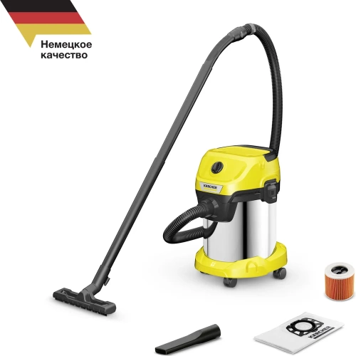 Хозяйственный пылесос Karcher WD 3 S V-17/4/20 1.628-135.0 Хозяйственный пылесос Karcher WD 3 S V-17/4/20 1.628-135.0