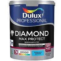 Краска для стен и потолков Dulux Diamond Max Protect матовая база BC 4,5 л