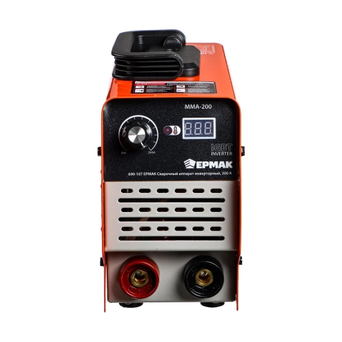 Сварочный аппарат, инверторный ЕРМАК 200А 690-107 фото 9 Сварочный аппарат, инверторный ЕРМАК 200А 690-107 фото 9