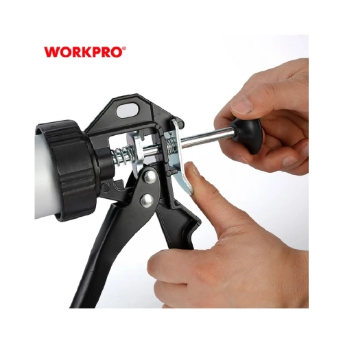 Пистолет для герметика WORKPRO 230 мм, 9 дюймов WP224002 фото 5