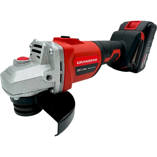 Аккумуляторная угловая шлифмашина GRANDFAR бесщеточная GWS125-20G4 фото 4